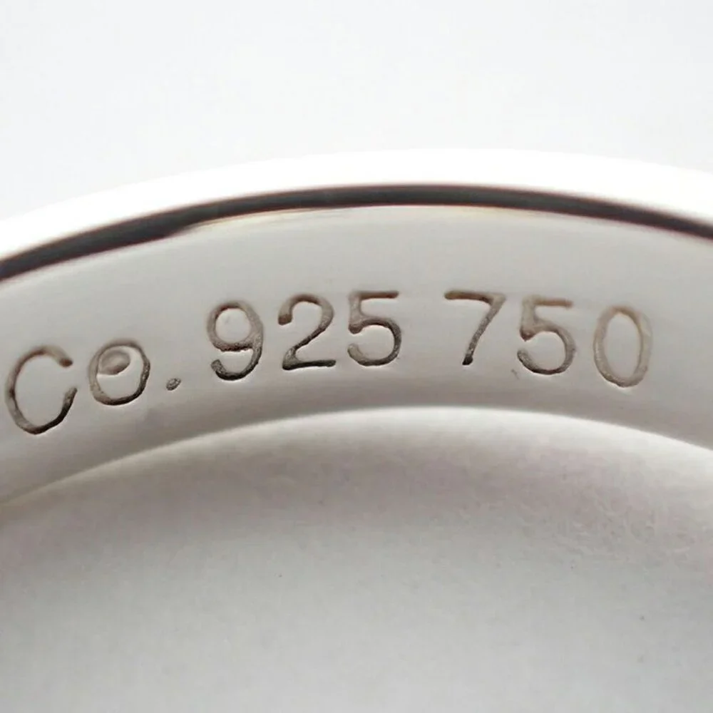 Tiffany & Co. 925 750 Hook Eye Ring - Picture 10 of 12